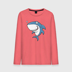 Мужской лонгслив Cute shark