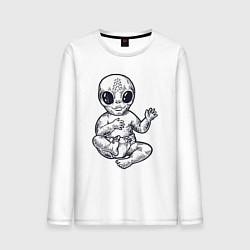 Мужской лонгслив Baby alien