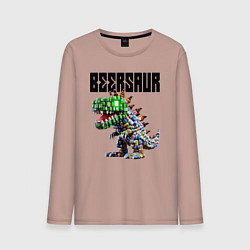 Мужской лонгслив Beersaur - meme ai art