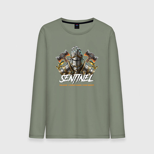 Мужской лонгслив Sentinel - Last Epoch / Авокадо – фото 1