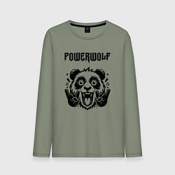 Мужской лонгслив Powerwolf - rock panda