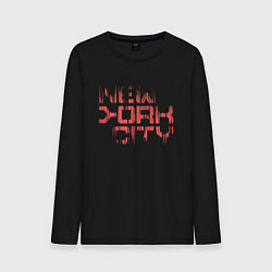 Мужской лонгслив New york city streetwear