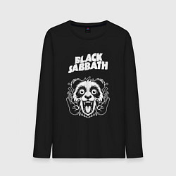 Мужской лонгслив Black Sabbath rock panda