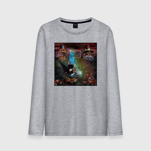 Мужской лонгслив Korn - The Serenity of Suffering / Меланж – фото 1