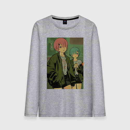 Мужской лонгслив Рам Рем / Меланж – фото 1