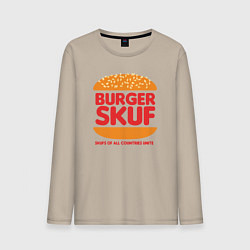 Мужской лонгслив Burger - skuf