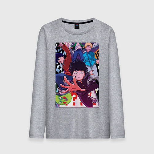 Мужской лонгслив Моб Психо 100 Экубо / Меланж – фото 1