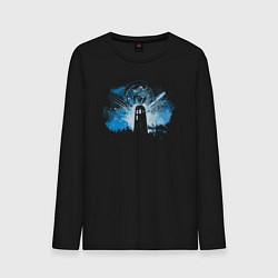 Мужской лонгслив Tardis light