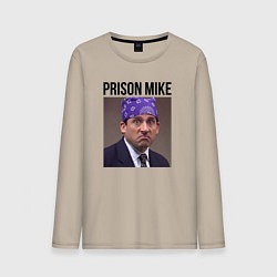 Мужской лонгслив Prison mike Michael Scott - офис