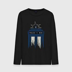 Мужской лонгслив Light tardis