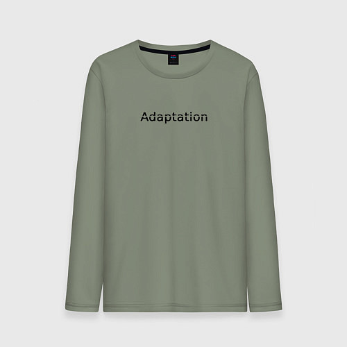 Мужской лонгслив Адаптация / Авокадо – фото 1