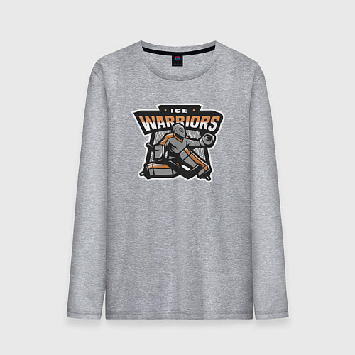 Мужской лонгслив Ледяные воины / Меланж – фото 1