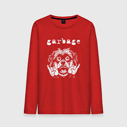 Мужской лонгслив Garbage rock dog