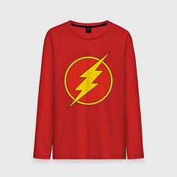 Мужской лонгслив Flash logo