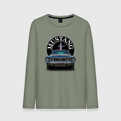 Мужской лонгслив Форд Мустанг 1964-1973 годов