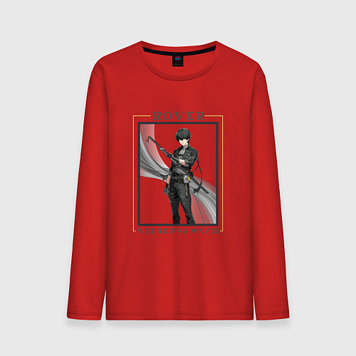 Мужской лонгслив Rover Male / Красный – фото 1