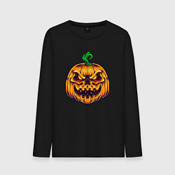 Мужской лонгслив Halloween pumpkin