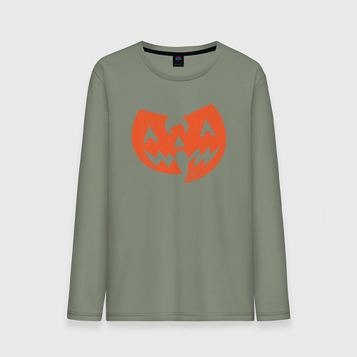 Мужской лонгслив Wu-Tang halloween / Авокадо – фото 1