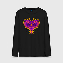 Мужской лонгслив Violet owl