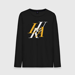 Лонгслив хлопковый мужской Luka Lakers, цвет: черный