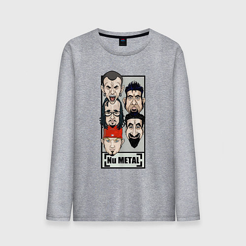 Мужской лонгслив Ego / Меланж – фото 1