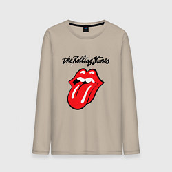 Мужской лонгслив Rolling Stones - logo