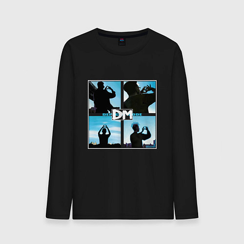 Мужской лонгслив Depeche Mode world in my eyes / Черный – фото 1