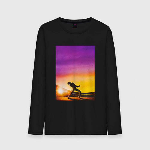 Мужской лонгслив Богемская рапсодия / Черный – фото 1