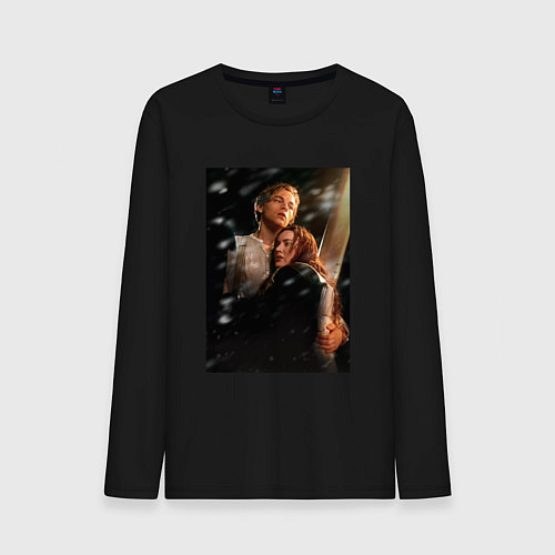 Мужской лонгслив Titanic / Черный – фото 1