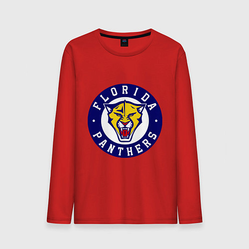 Мужской лонгслив HC Florida Panthers / Красный – фото 1