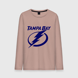 Лонгслив хлопковый мужской HC Tampa Bay, цвет: пыльно-розовый