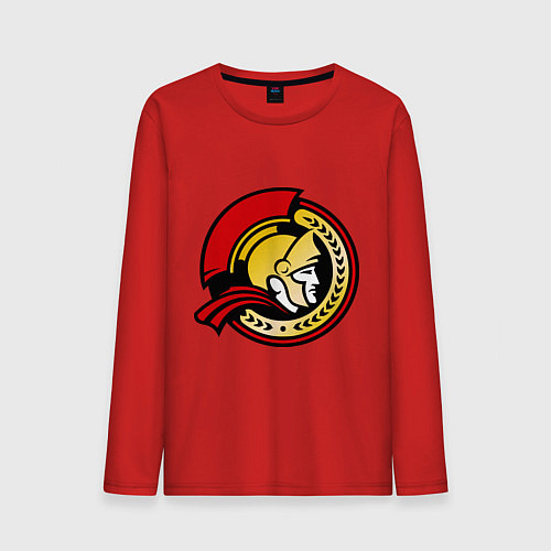 Мужской лонгслив HC Ottawa Senators Alternative / Красный – фото 1