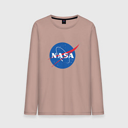 Мужской лонгслив NASA: Logo