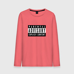 Мужской лонгслив Parental Advisory