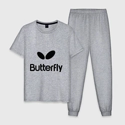 Мужская пижама Butterfly Logo