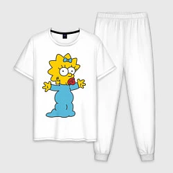 Мужская пижама Maggie Simpson