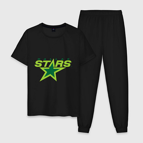 Мужская пижама Dallas Stars / Черный – фото 1