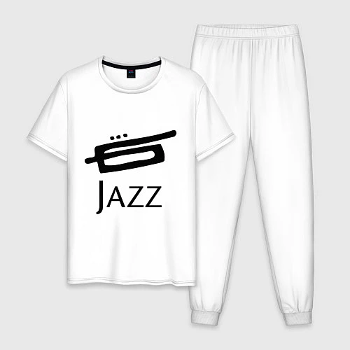 Мужская пижама Jazz / Белый – фото 1