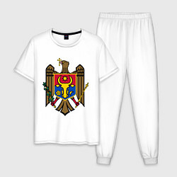 Мужская пижама Молдавия герб