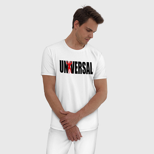 Мужская пижама Universal bodybilding / Белый – фото 3