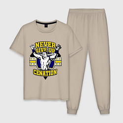 Мужская пижама Never Give Up: Cenation