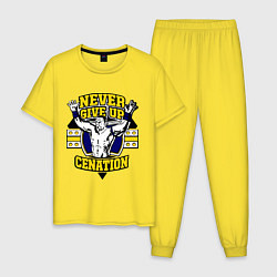 Мужская пижама Never Give Up: Cenation