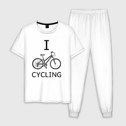 Мужская пижама I love cycling