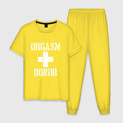 Мужская пижама Orgasm + donor