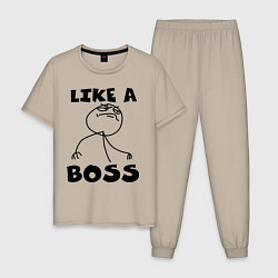 Мужская пижама Like a boss