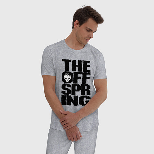 Мужская пижама The Offspring / Меланж – фото 3