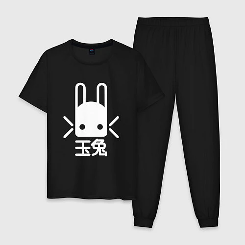 Мужская пижама Destiny Rabbit / Черный – фото 1