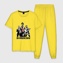Мужская пижама Группа Green Day