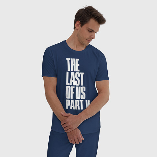 Мужская пижама The Last of Us: Part II / Тёмно-синий – фото 3