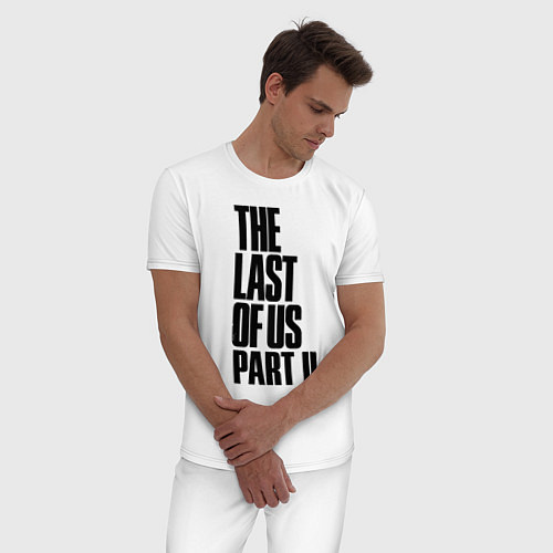 Мужская пижама The Last of Us: Part II / Белый – фото 3